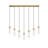 Mortola 7 - Light Dimmable Square / Rectangle Chandelier-90565845