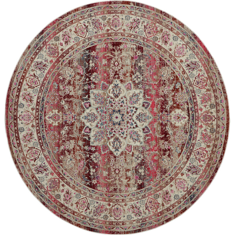 Oriental Indoor Rug, Round 6'