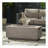 40" Outdoor 40,000 BTU Rectangular MgO Concrete Propane Fire Pit, (Tank Cover not Included)-2030525129