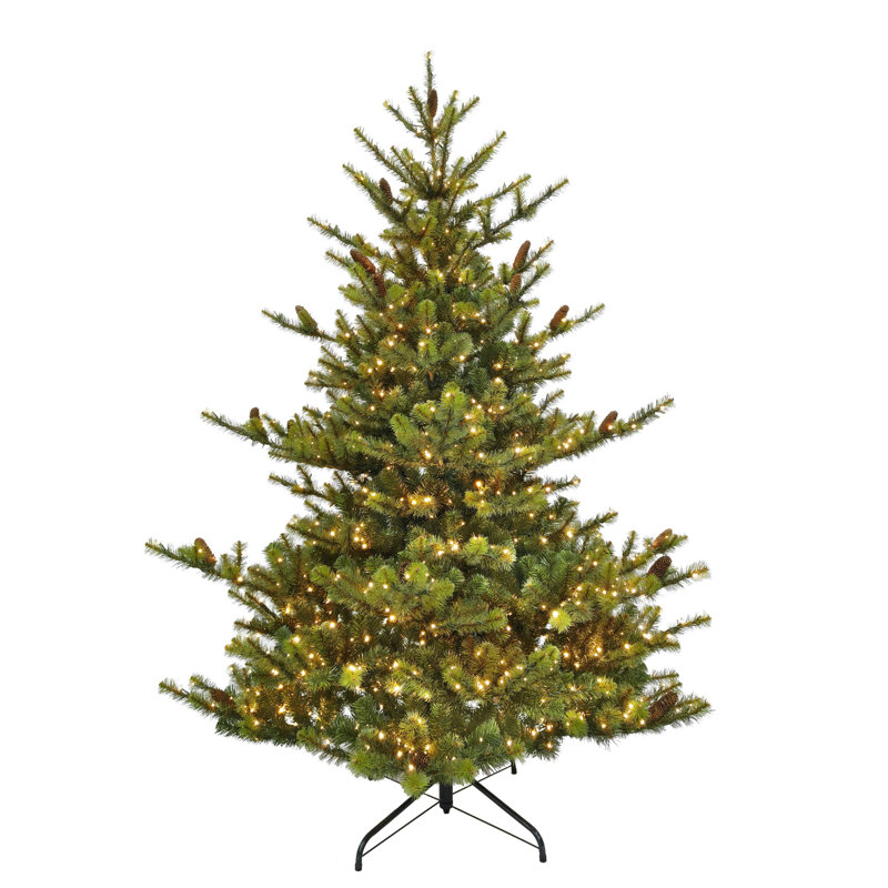 DELUXE VILLAGE MIX PINE TREE, 7.5'