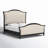Ciao Bella King Upholstered Bed- Black-72066012