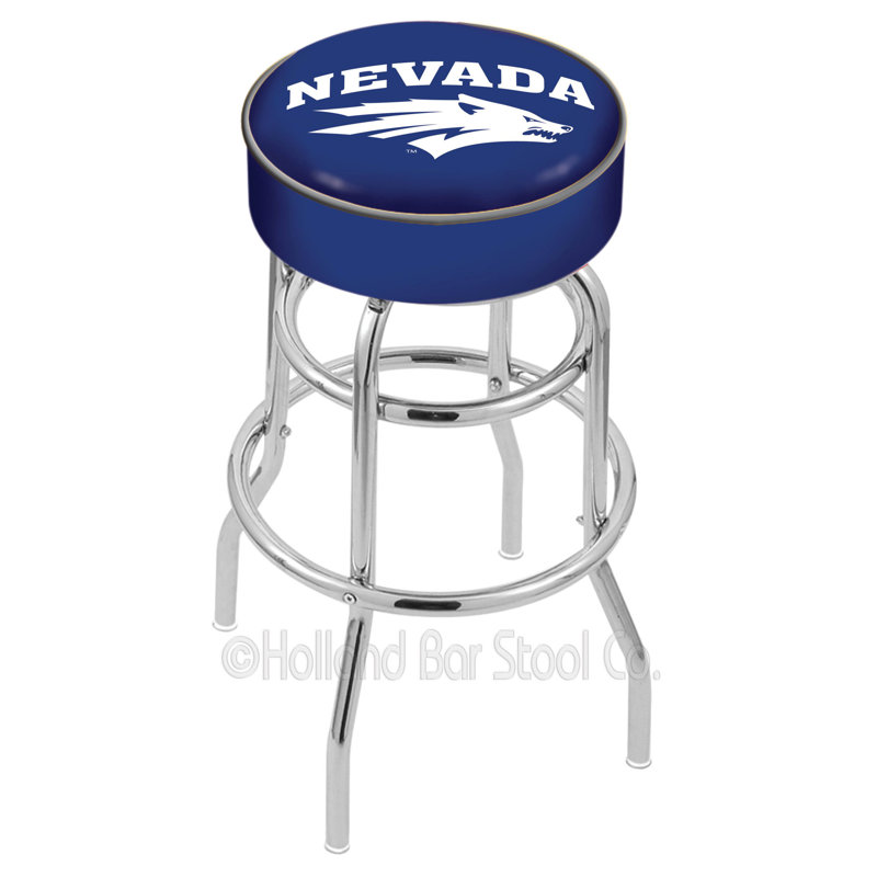 Tabouret de bar et de comptoir pivotant NCAA, Tabouret de bar (assise de 30 po de hauteur), Nevada