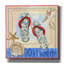 "Epic Graffiti" Beach Life 3 "par Fiona Stokes-Gilbert, art mural sur toile, 37 po x 37 po-1742168733
