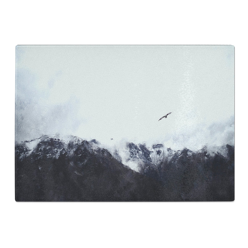 Tempered Glass Eagle Flying over Colca Canyon Chopping Board, 28.5 cm x 39 cm