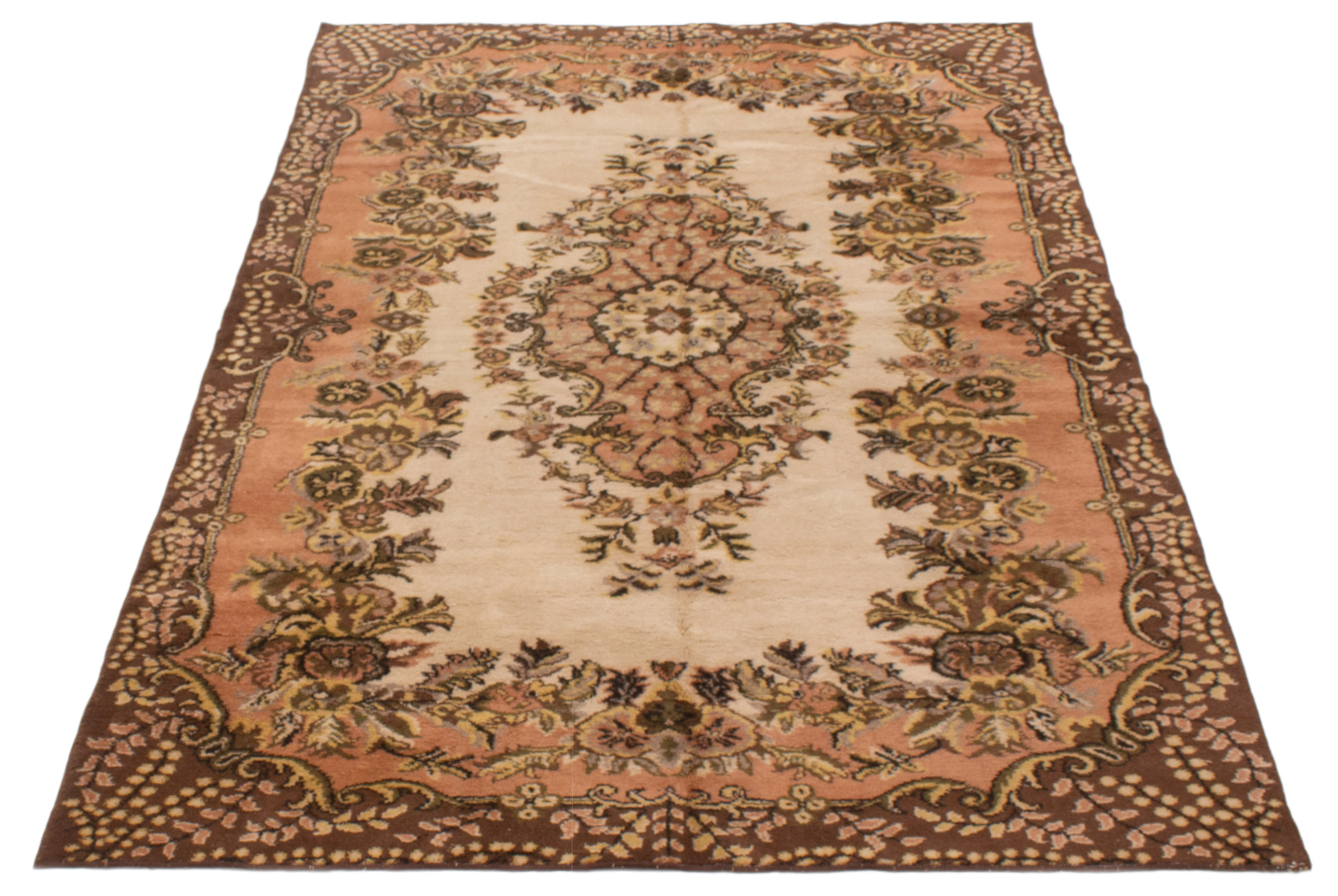 ECARPETGALLERY Melis Vintage Cream Rug 5'8