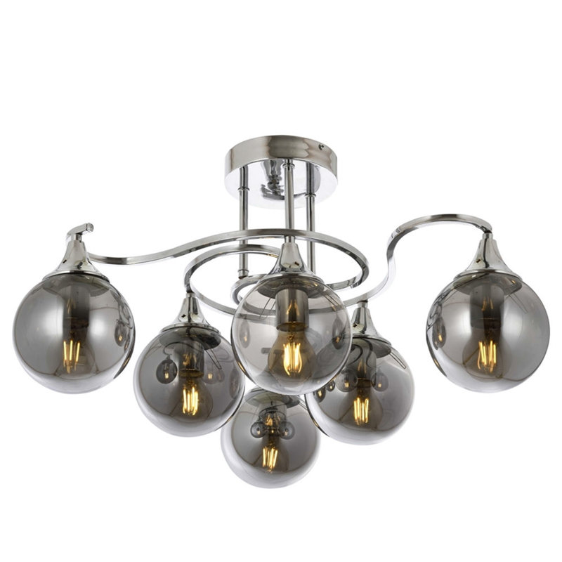 Lustre unique à 6 lumières