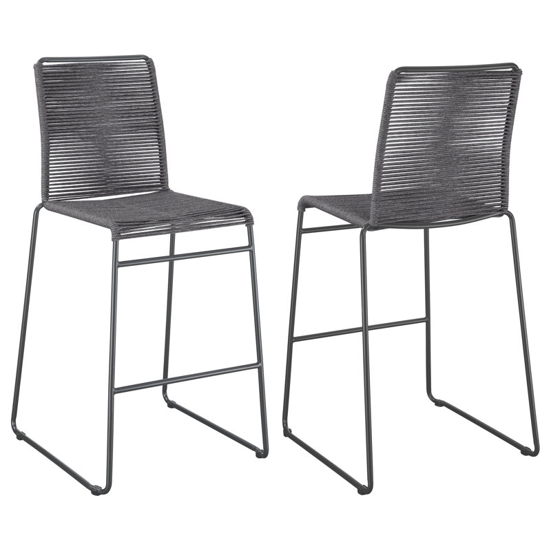 Ensemble de 2 chaises de bar Jerome