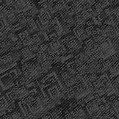 Noir abstrait Tapis décoratif