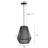 Handwoven Rattan Cone-shaped Tapered Bamboo Pendant Light-2097240355