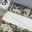 Victorian Green And White Damask Grand I - Ensemble de housse de couette en damas-335050775