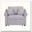 Fauteuil convertible Chenille 3 en 1 avec dossier réglable-1756837940