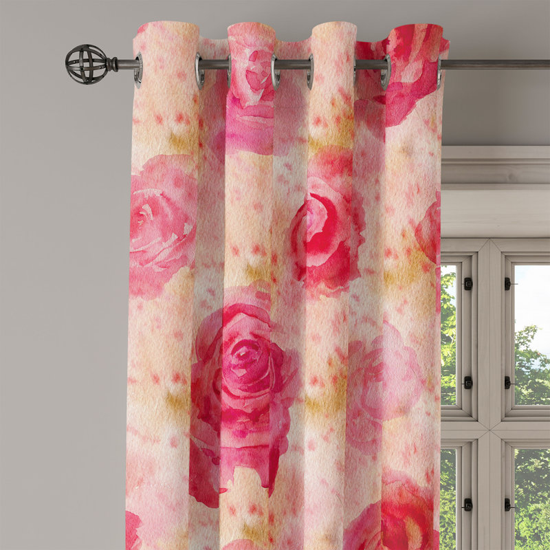 Rideau à œillets Red Barrel Studio®, L 50 po x L 108 po