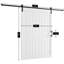 Porte de grange en bois manufacturé avec quincaillerie d'installation-87134251-87183456