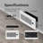 Quiet Register Booster Fan with Intelligent Thermostat, fit 6'' x 10'' Opening Vent Hole-107417596