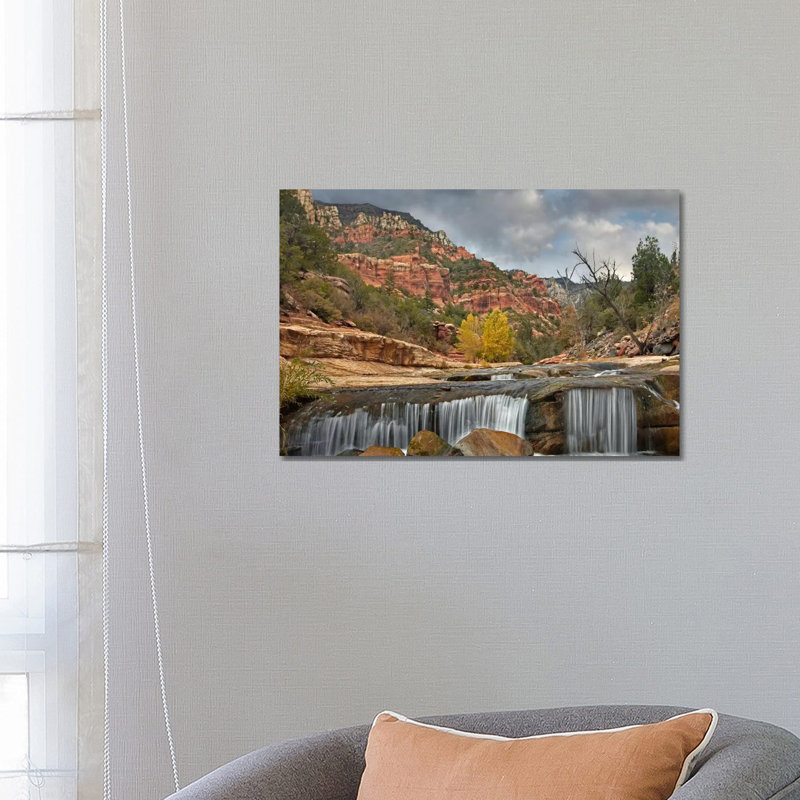 Oak Creek in Slide Rock State Park Near Sedona, Arizona I 1 Piece Wrapped Canvas Wall Art