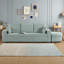 Canapé de coin avec pouf de rangement-142053242