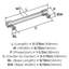 Faircrest Centre-to-Centre Cabinet Pull-111952291-111952281