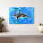Brampt Orca On Blue-108907054