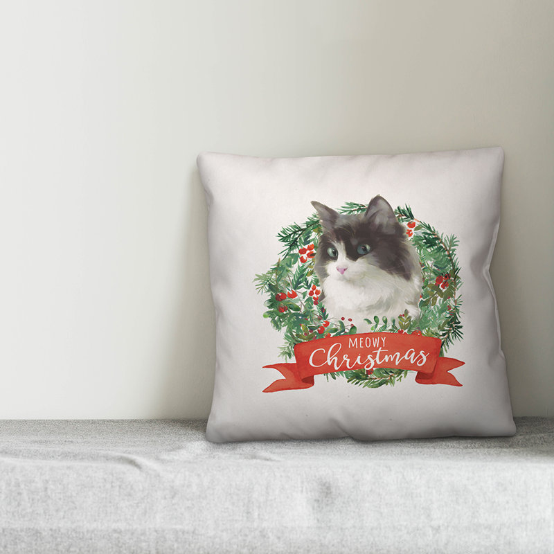 Throw Pillow, 16" x 16"