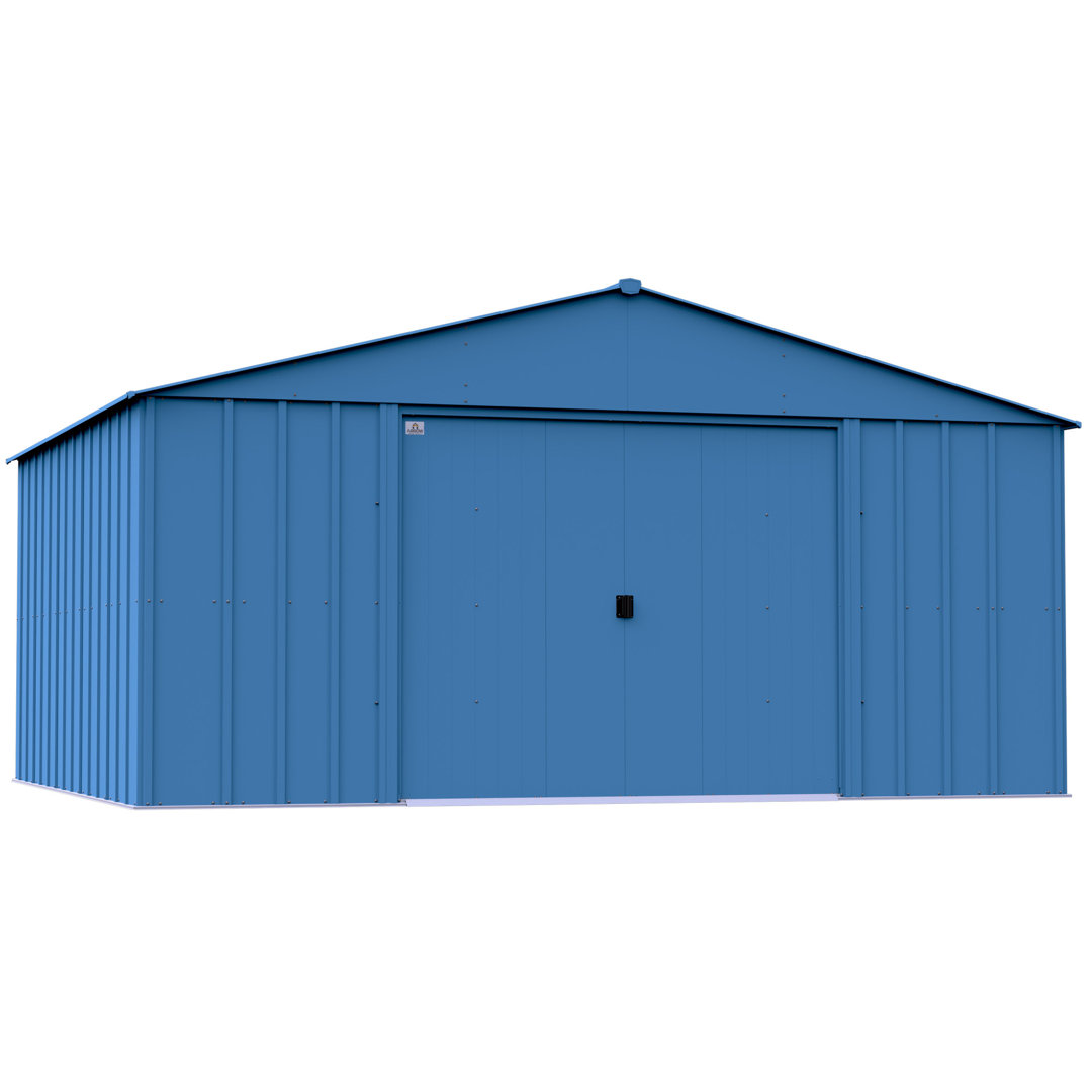 Arrow Classic Metal Shed, 14 x 12 Arrow Siding 