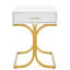 Table de chevet avec tiroir Harshitha