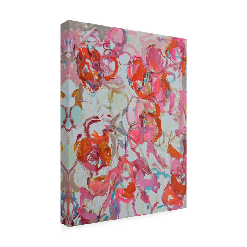 Grazio Pink Morning by Per Anders, 32" H x 24" W x 2" D