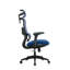 Saif Polyester Office Chair with Headrest-1961302992