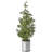 Faux Cedar Tree in Metal Pot-1318244223