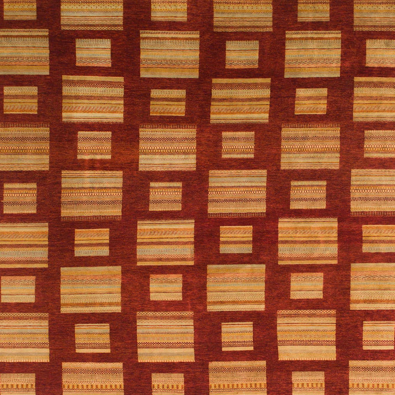 Tapis abstrait moderne 1453, Carré 5 pi