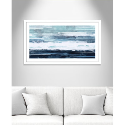 Blue Horizon - peinture encadrée