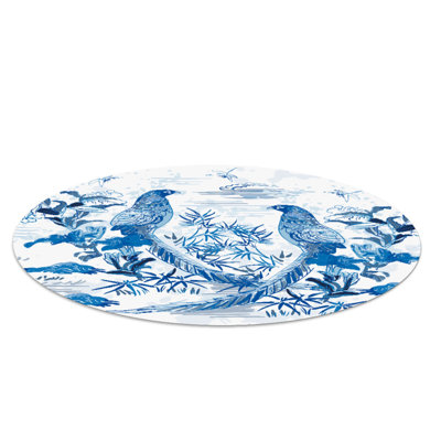 Sanchaya Hard Floor Straight Round Chair Mat
