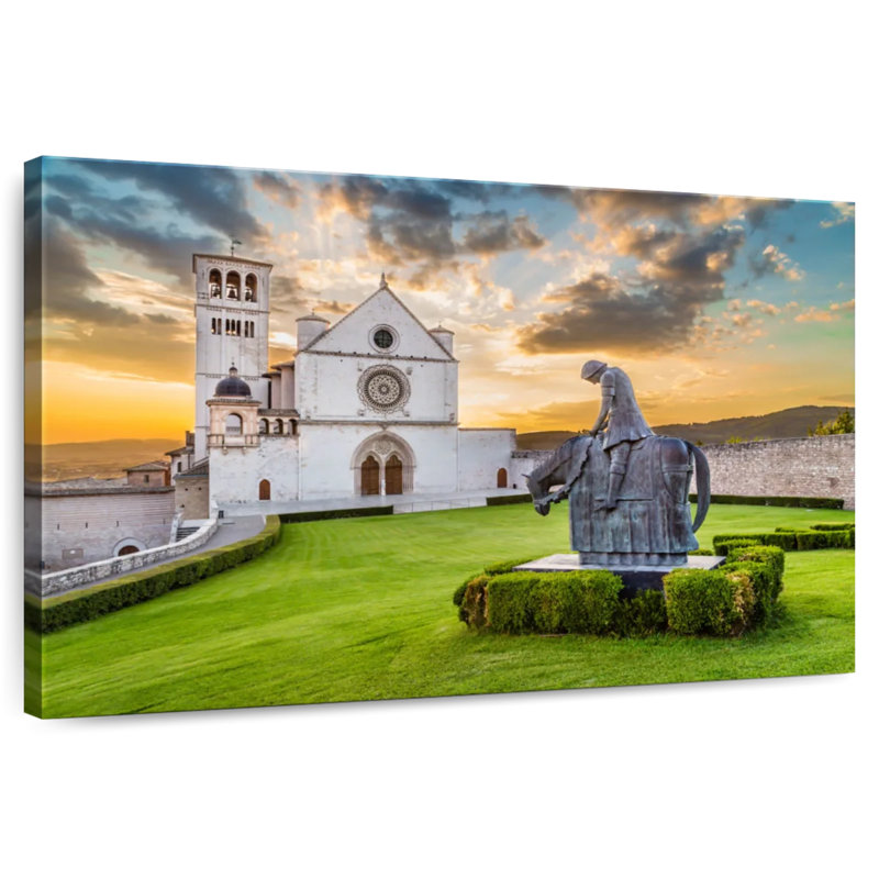 St Francis Assisi Basilica Statue