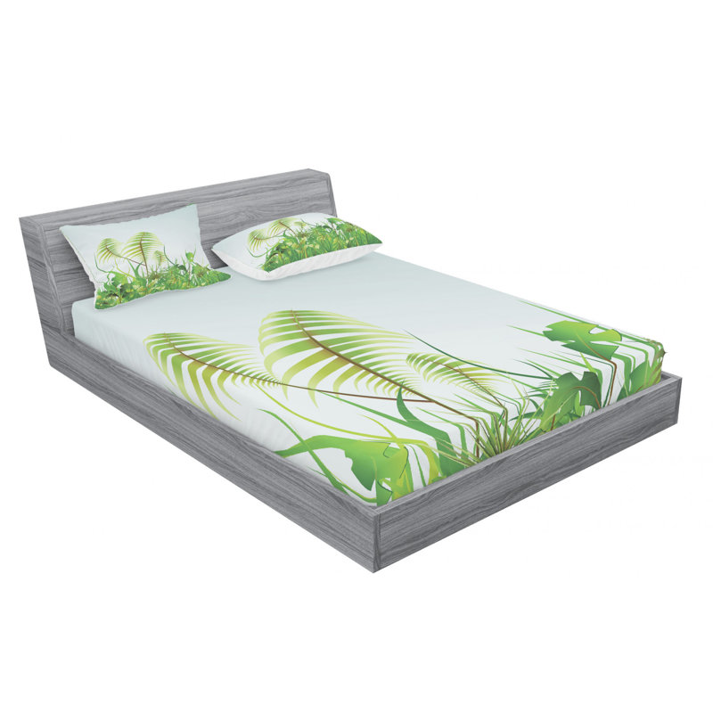 Microfiber Sheet Set, Full Sheet Set with Fitted Sheet