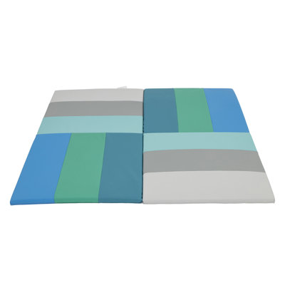 ECR4Kids SoftZone Turning Tiles Activity Mat, Folding Playmat -  ELR-13141-CT