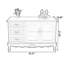 Buffet en bois manufacturé vert foncé foncé-118762214