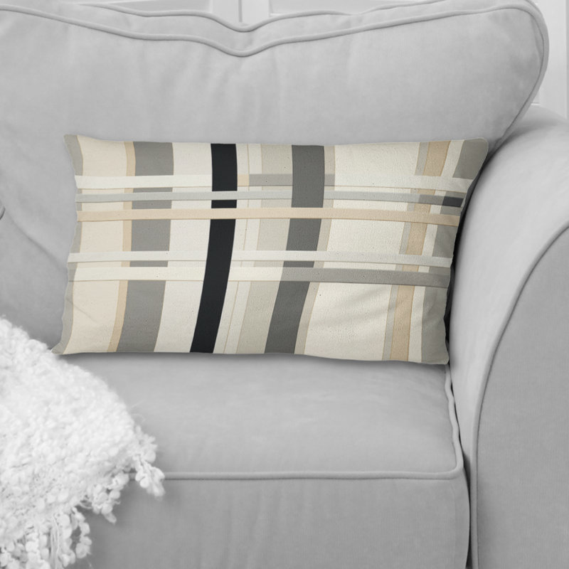 Striped Throw Pillow
