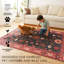 Tapis rouge / noir Ramage Indigo-2139189981