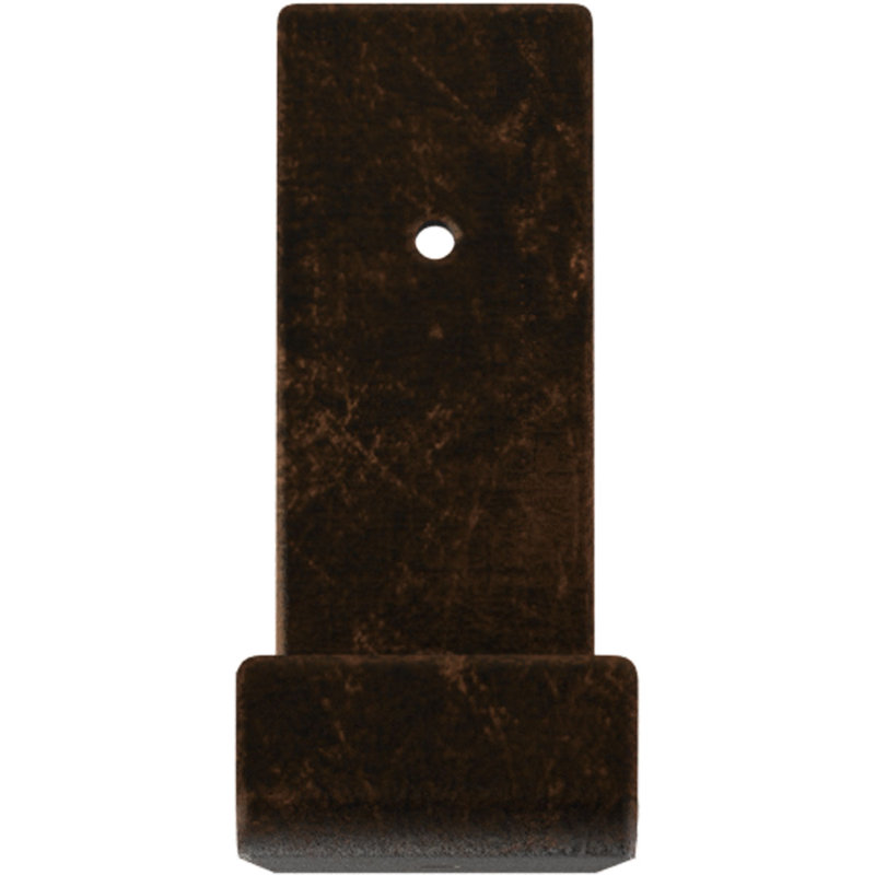 Support de tablette en acier, H 5 po x l 2 po x P 6 po, Bronze vieilli