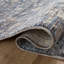 Tapis bleu en polyester tissé à la machine Sorrento-78565268