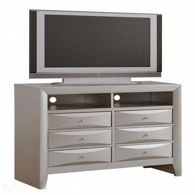 Commode média, champagne argenté, Champagne