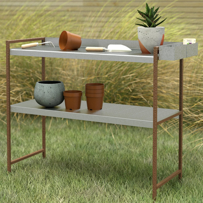 Metal Potting Bench