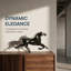 Loon Peak® Handmade Metal Horse Statue Sculpture Décor for Horse Lovers Gifts-302764303