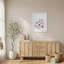 White Glove Series—Rose of Sharon Framed Print
