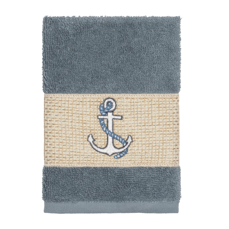 Easton Turkish Cotton Midweight Washcloth, Teal