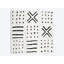 «Mudcloth White Geometric Design II», impression sur toile-28957929-74587476-74587482