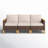 Shutesbury 78.4'' Wide Straight Wicker Patio Sofa with Cushions-1863350341