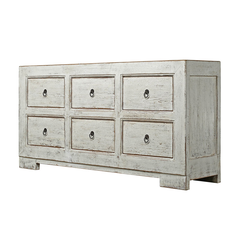 6 - Drawer Solid Wood Dresser
