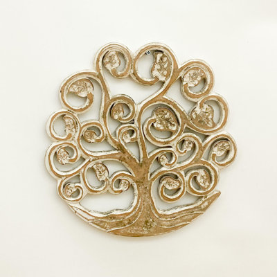 Chaskel Wood Plants & Flowers Wall Decor