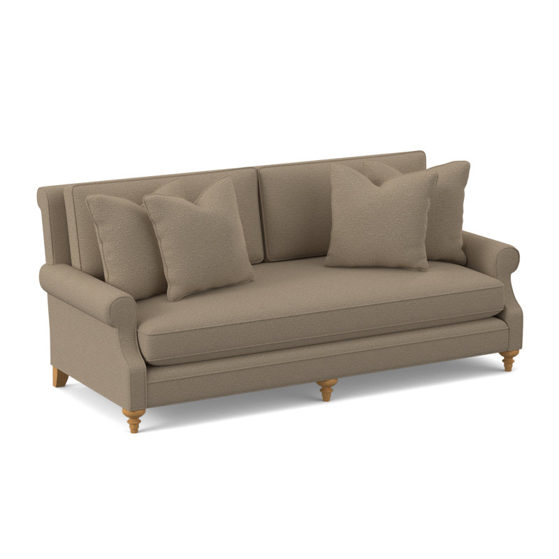 Sagamore Sofa, Amber, Elise Flax 100% Polyester