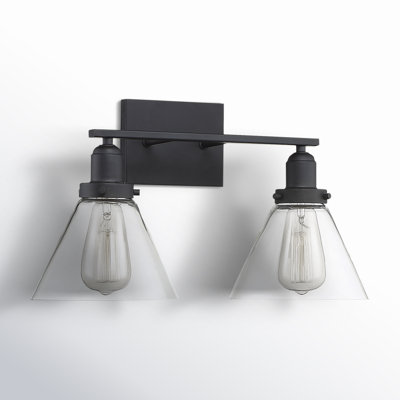 Catalina 2 Light Transparent Dimmable Vanity Light